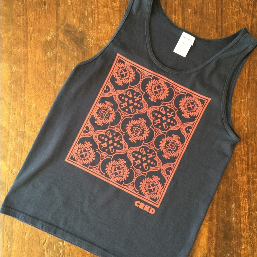 CRKD | Destroy Store | Men's Basic Tank | Small.